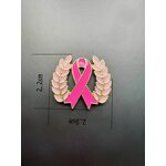 Pink Ribbon Brooch Factory - Breast Cancer Enamel Butterfly Pin Women Gift