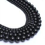 Tourmaline Beads Factory - Natural Black Round Loose Stone Wholesale