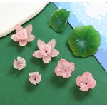 Resin Beads Supplier - Simulation Lotus Leaf Dewdrop Straight Perforated