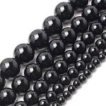Black Onyx Beads Supplier - Natural Agate Round Loose DIY Bracelets