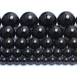 Tourmaline Beads Factory - Natural Black Round Loose Stone Wholesale