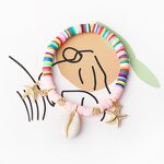 Cowrie Beads Supplier - White Sea Shell Cowry Charm Beach Jewelry DIY