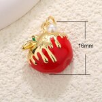 Fruits Charms Factory - 3D Enamel Mango Orange Banana Strawberry Pendant DIY