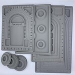 Jewelry Design Plate Factory - 108 Beaded Plate for Necklace Disc Measurement