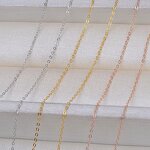 Cable Link Chains Factory - Rinntin Sterling Silver Fashion Thin Neck Chain