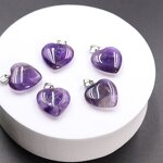 Heart Shape Pendant Factory - Natural Stone for Women Necklace Bracelet DIY