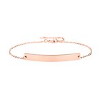 Stainless Steel Bracelet Supplier - Minimalist Personalize Engrave Thin Bar