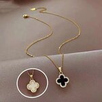 Four-leaf Clover Chain Supplier - Sweater Small Fragrance Style Collarbone