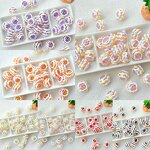 Acrylic Charms Factory - Hand-painted Round Ice Cream DIY Phone Chain