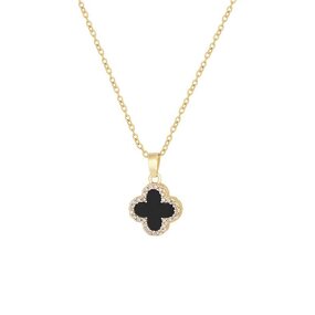 Four-leaf Clover Chain Supplier - Sweater Small Fragrance Style Collarbone