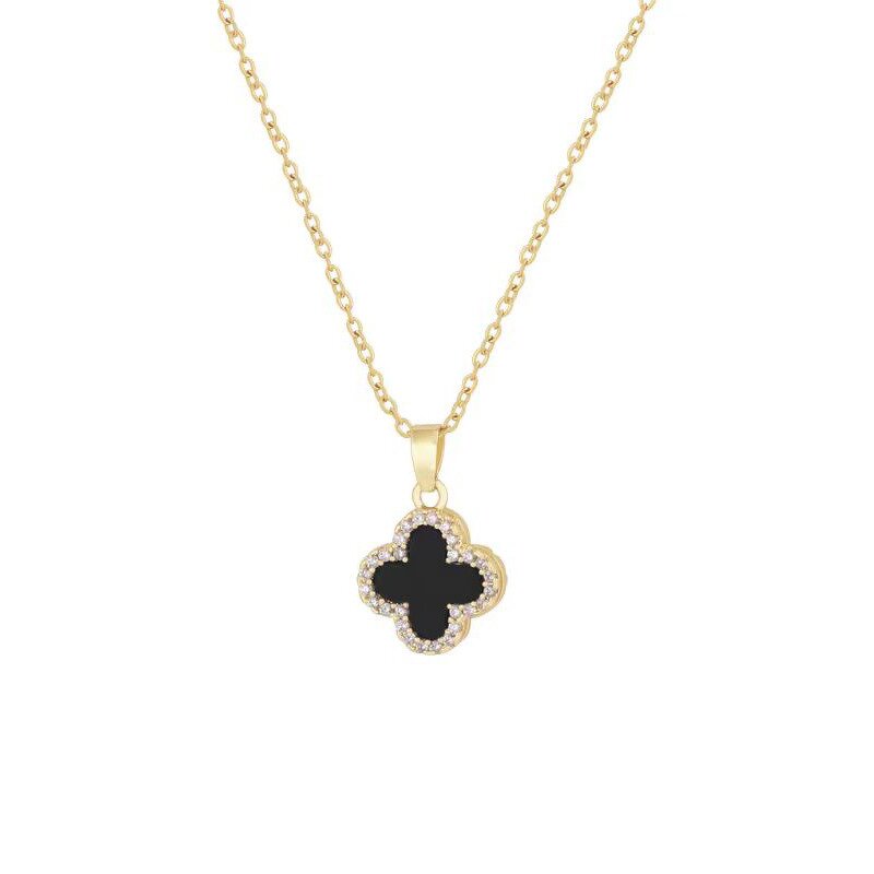 Four-leaf Clover Chain Supplier - Sweater Small Fragrance Style Collarbone