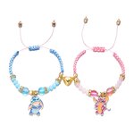 Angel Magnetic Bracelet Factory - Pair Stitch Attraction Woven Cartoon Lovers