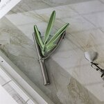 Botanical Brooch Factory - Lapel Pin Bouquet Tree Branch Green Plant Bamboo