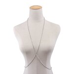 Bra Chain Set Factory - European American Diamond Sexy Body Necklace Claw