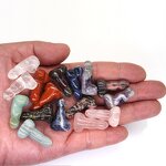 Quartz Statue Supplier - Mini Natural Polished Healing Crystal Reiki Penis