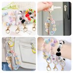 Fur Ball Beads Factory - Plush Covered Straight Hole Charms DIY Pompom