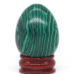 Gemstone Ball Supplier - 30x40mm Natural Crystals Healing Mineral Home Decoration