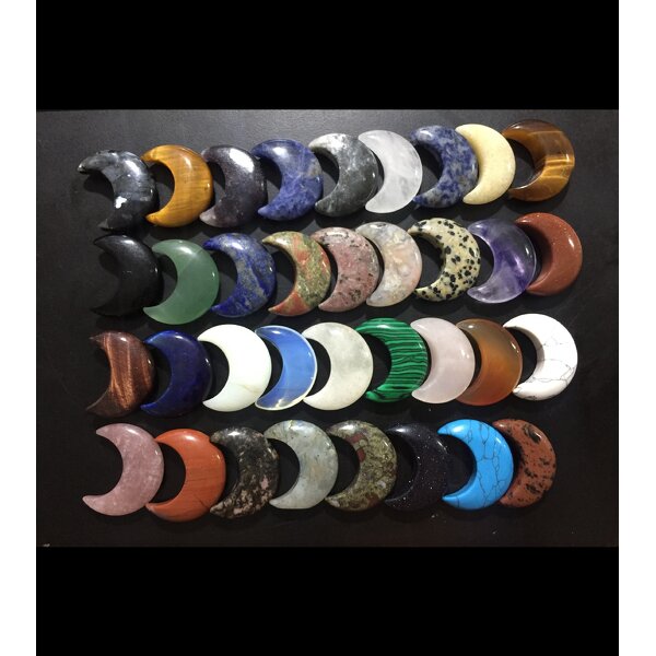 Moon Shape Beads Factory - Natural Gemstone Stone Ornaments Jewelry Making