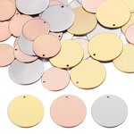 Stainless Steel Pendant Supplier - Classic Round Titanium Plate Non-Fading