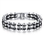 Biker Chain Bracelet Factory - Stainless Steel Link Motorcycle Bicycle Style