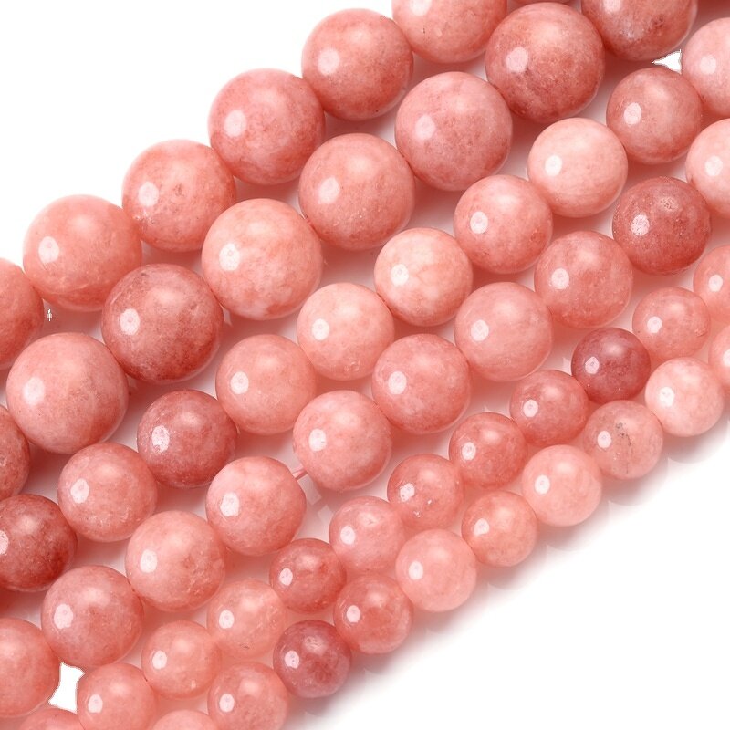 Sunstone Beads Factory - Natural Stone Round Loose DIY Charm Accessories