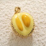 Fruits Charms Factory - 3D Enamel Mango Orange Banana Strawberry Pendant DIY