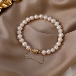 Vintage Bracelet Factory - Wholesale Women's Fashion Beaded Natural Freshwater Pearl