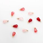 Resin Pendant Factory - Pomegranate Seed Charms DIY Jewelry Keychain