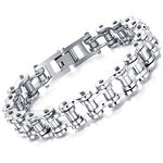 Biker Chain Bracelet Factory - Stainless Steel Link Motorcycle Bicycle Style