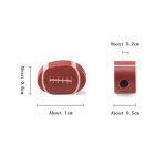 Polymer Clay Beads Factory - Rugby Football Shape Spacer Loose DIY