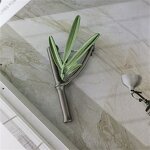 Botanical Brooch Factory - Lapel Pin Bouquet Tree Branch Green Plant Bamboo