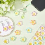 Frangipani Charms Factory - 7 Colors Floral Resin Bulk Hawaii Summer Spring