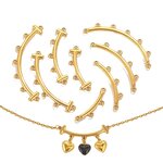 Stainless Steel Pendants Factory - Multi-Layer Charm Connectors DIY Boho Jewelry