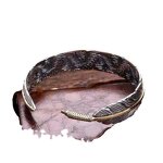 Feather Cuff Bracelet Supplier - Mature Silver Plated Leaf Vintage Classic Luxury