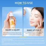 自有品牌有机透明质酸面部精华素SPF 50++防晒霜霜100ml面部抗氧化草药防晒霜喷雾