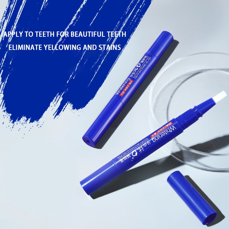 Hot Selling Private Label Mint Flavor Home Teeth Whitening Pens Natural No Irritating Tooth Whitening Gel Teeth Whitening Pen