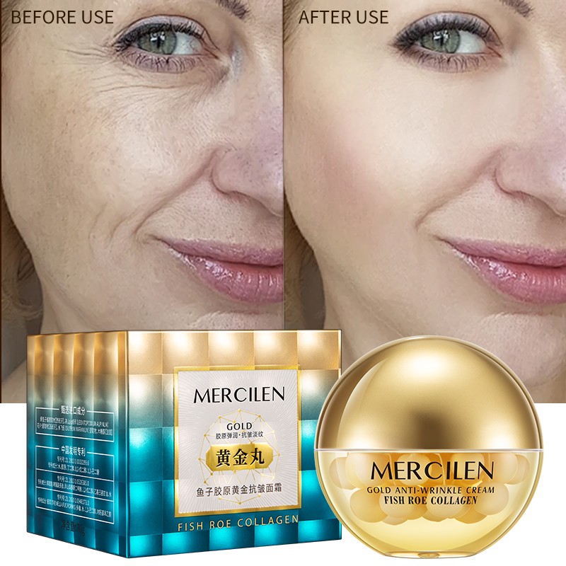 MERCILEN Factory Price Natural Organic Firming Cream Anti-Aging Wrinkle Whitening Collagen Moisturizer for Face Facial Cream