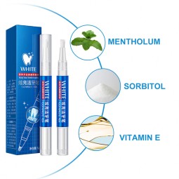 专业定制3ml天然牙齿美白凝胶笔家用按扭清洁牙齿美白笔