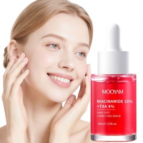 Niacinamide Serum Dark Spot Remover Skin Brightener & Tone Corrector Private Label OEM/ODM 30ml Whitening Facial Serum