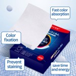 Factory Price Eco-Friendly Disposable Laundry Detergent Absorption Color Dye-Trapping Paper Solid 40pcs/Box for Clothes Washing