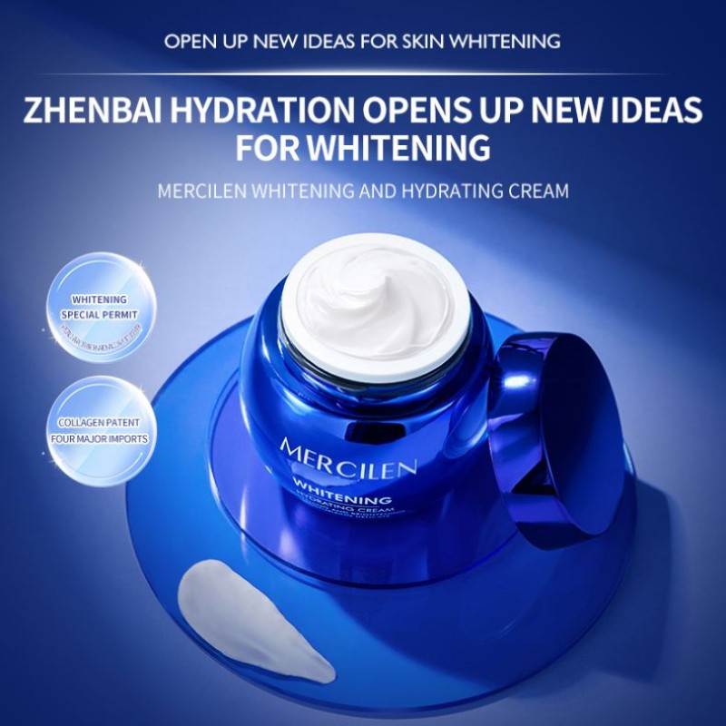 MERCILEN Whitening Cream Hydrating Moisturizing Brightening Complexion Skin Care Collagen Retinol Facial Whitening Cream