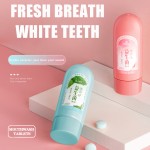益生菌美白漱口片口腔卫生去除口臭清新口腔黄牙美白牙膏片