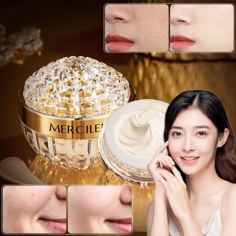 MERCILEN Moisturizer Anti-wrinkle Facial Cream Cordyceps Sinensis Nicotinamide Nourishing Repair Sensitive Collagen Facial Cream