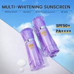 无情的SPF 50++++有机美白保湿防晒霜干燥敏感皮肤防水身体霜矿物质草药