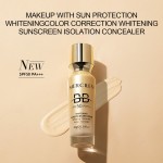 自有品牌OEM化妆品轻量持久面妆全SPF50++防晒霜覆盖防水BB霜