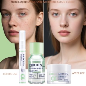 Anti-Acne Facial Skin Care Set Natural Dark Spots Pimples Remover Acne Whitening and Nourishing Tea Tree Acne Skin Care Set