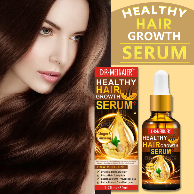 Organic Ginseng Hair Care Oil for Dry Serum Growth Nourishment Repair Moisturization Essential for Frizz Hair Serum Oil