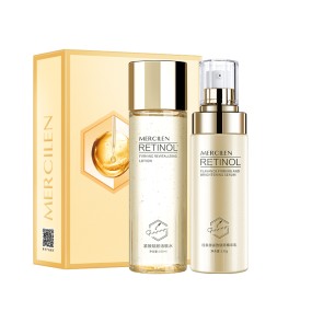 MERCILEN Collagen Skin Care Set Serum Anti Wrinkle Facial Skin Care Set Women Firming Moisturizing Retinol Skin Care Set