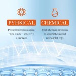 ROREC SADOER SPF60+ PA+++ Vitamin c Sunscreen Whitening Cream Anti-sweat Refreshing Waterproof Sunblock 40g