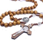Wooden Cross Necklace Factory - Christian Rosary Supplier